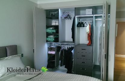 Fitted bifold wardrobes london
